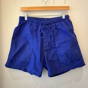 Imogen + Willie - The Canvas Lounge Shorts in Klein Blue